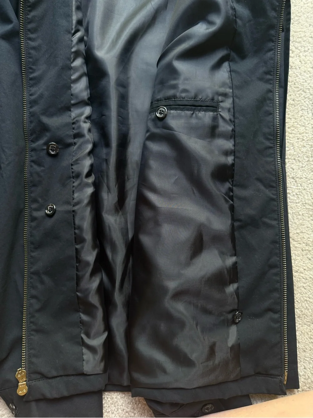 Polo Golf Ralph Lauren Men's Black Lightweight Full-Zip Jacket